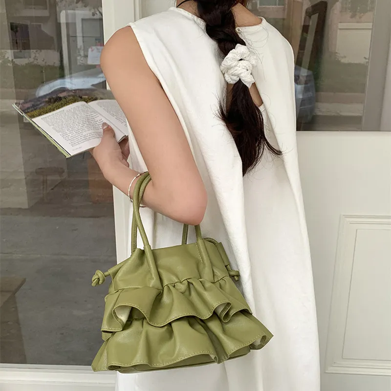 DALO PU Handbag Shoulder Bag Crossbody Bag Regular Women's Silver/Mustard Yellow/Ecru/Black-3