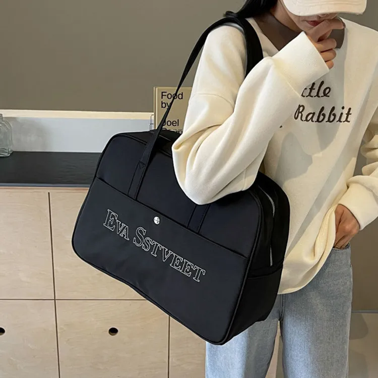 DALO Canvas Portable One Shoulder Travel Bag Women's-2