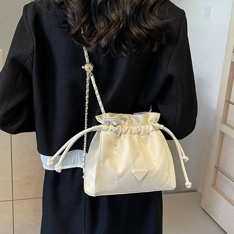 DALO PU Shoulder Bag, Bucket Bag, Commute Shoulder Bag, Crossbody Bag Women's-5