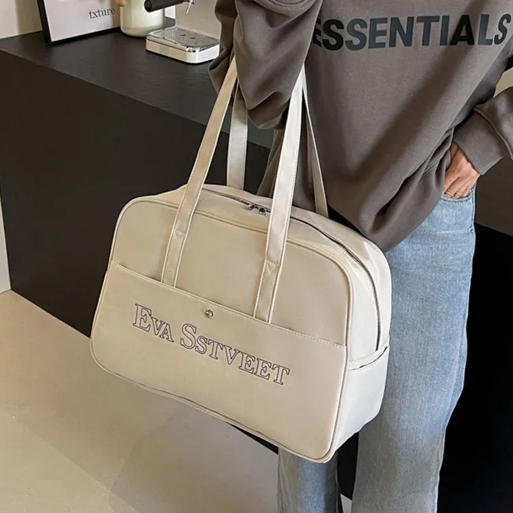 DALO Canvas Portable One Shoulder Travel Bag Women's-7