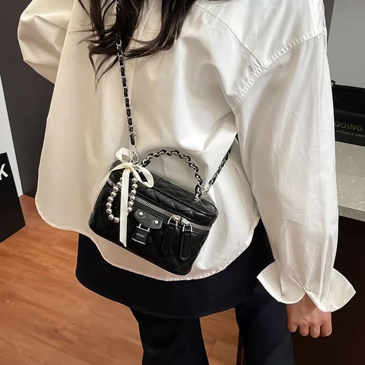 DALO PU One Shoulder Handbag Women's Multicolor-17