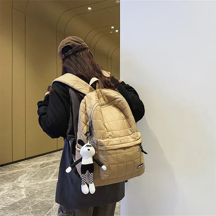 DALO Cotton Backpack Unisex Multicolor-11