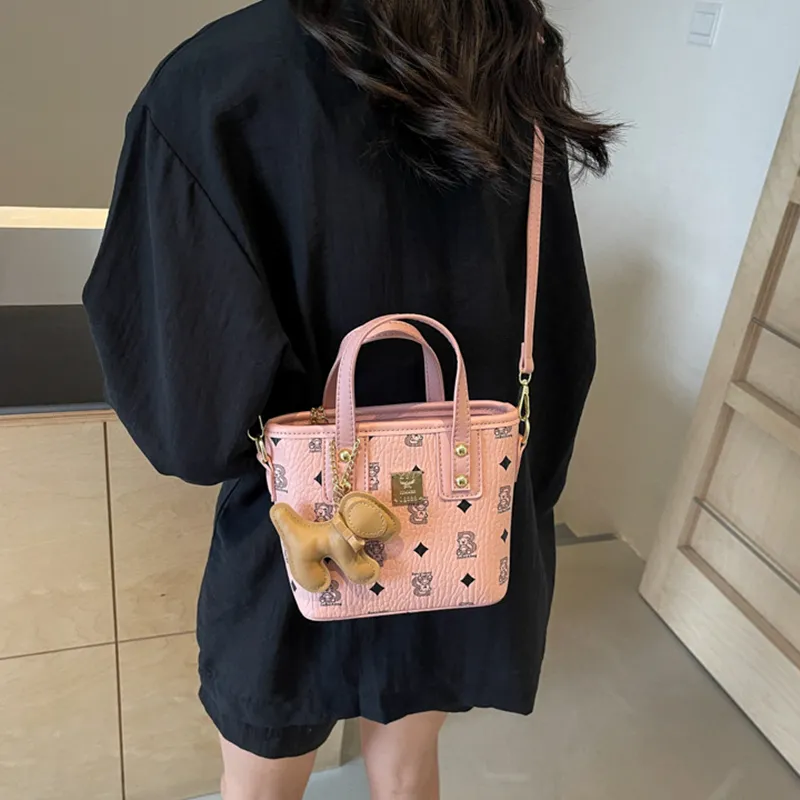 DALO PU Handbag, Shoulder Bag, Crossbody Bag Women's White/Black/Brown/Pink-15
