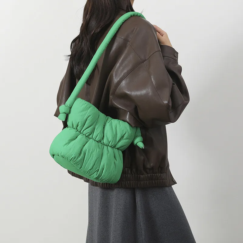 DALO Nylon Bucket Bag Shoulder Bag Women's Multicolor-22