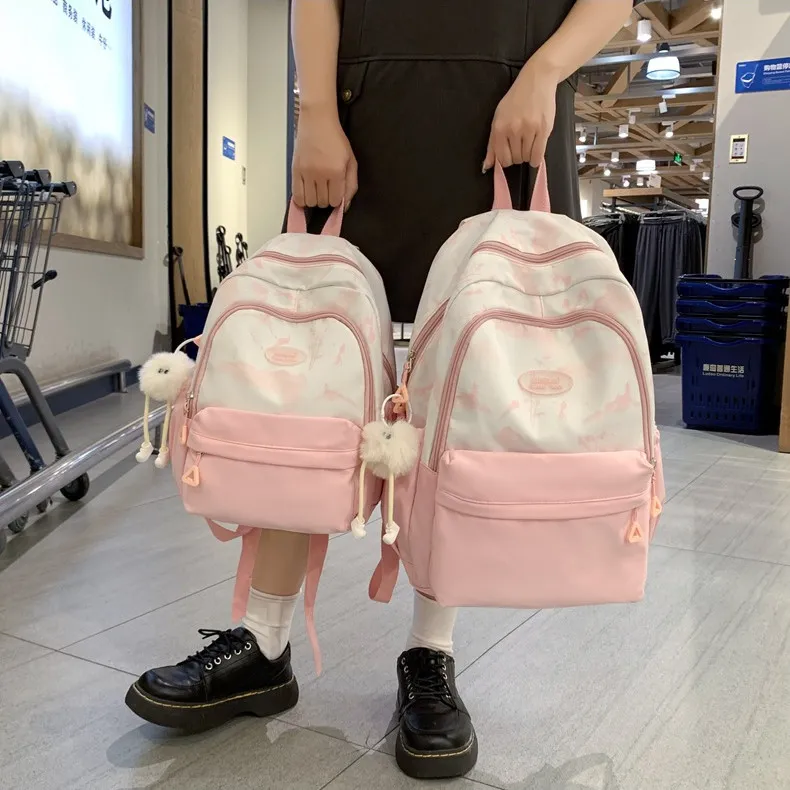 DALO Nylon Portable Backpack Women's-2