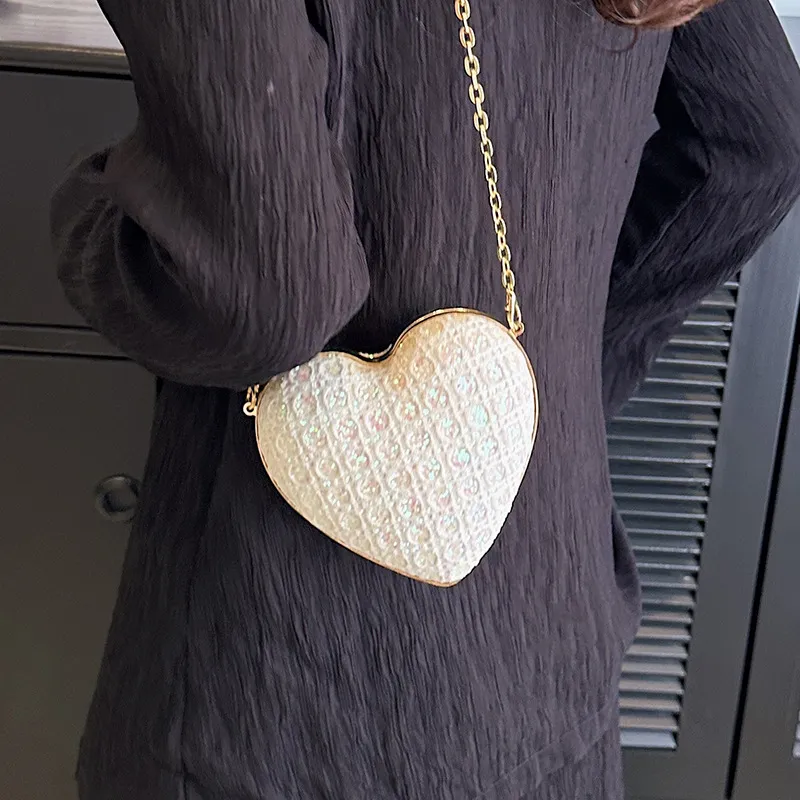 DALO PU Shoulder Bag Crossbody Bag Women's Pink/Black/White/Silver/Gold-9
