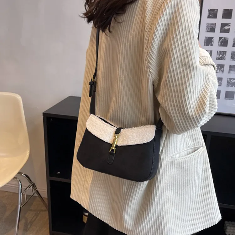 DALO PU Crossbody Bag, Shoulder Bag Regular Women's Black/Coffee/Brown/Gray-1