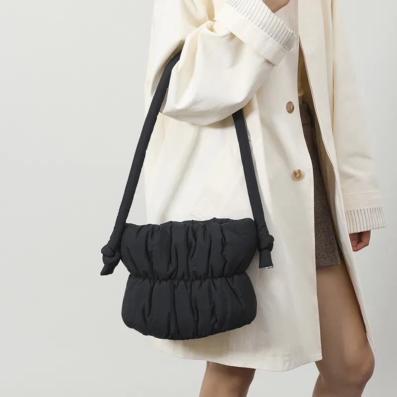 DALO Nylon Bucket Bag Shoulder Bag Women's Multicolor-33