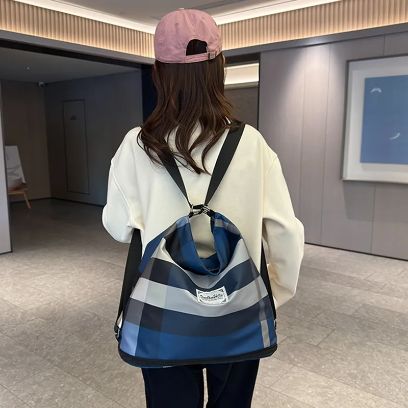 DALO Oxford Double-Shoulder Crossbody Bag Shoulder Bag Regular Women's Multicolor-1