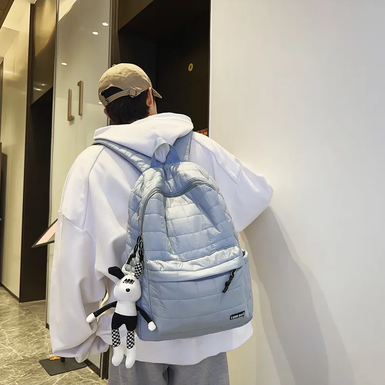 DALO Cotton Backpack Unisex Multicolor-7