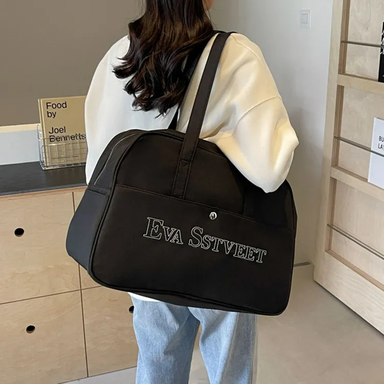 DALO Canvas Portable One Shoulder Travel Bag Women's-1