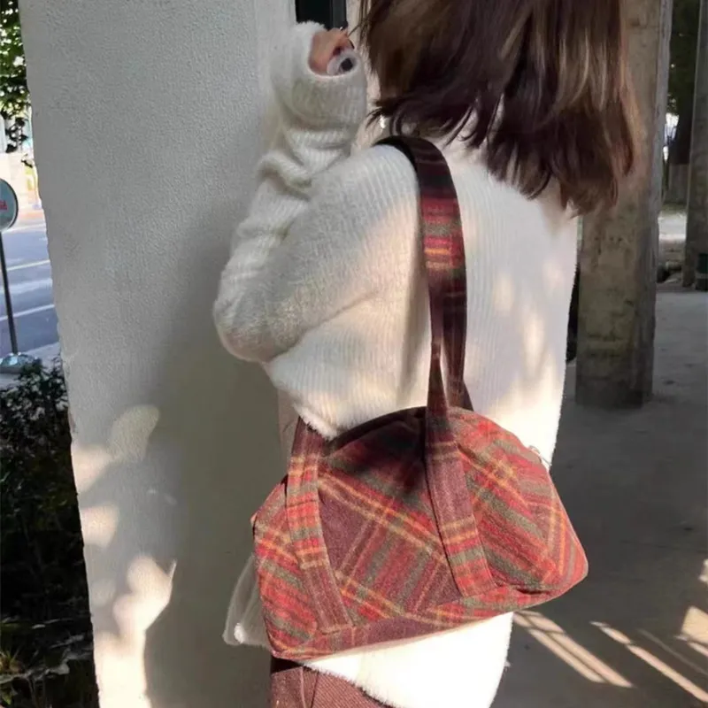 DALO Shoulder Bags Burgundy-3