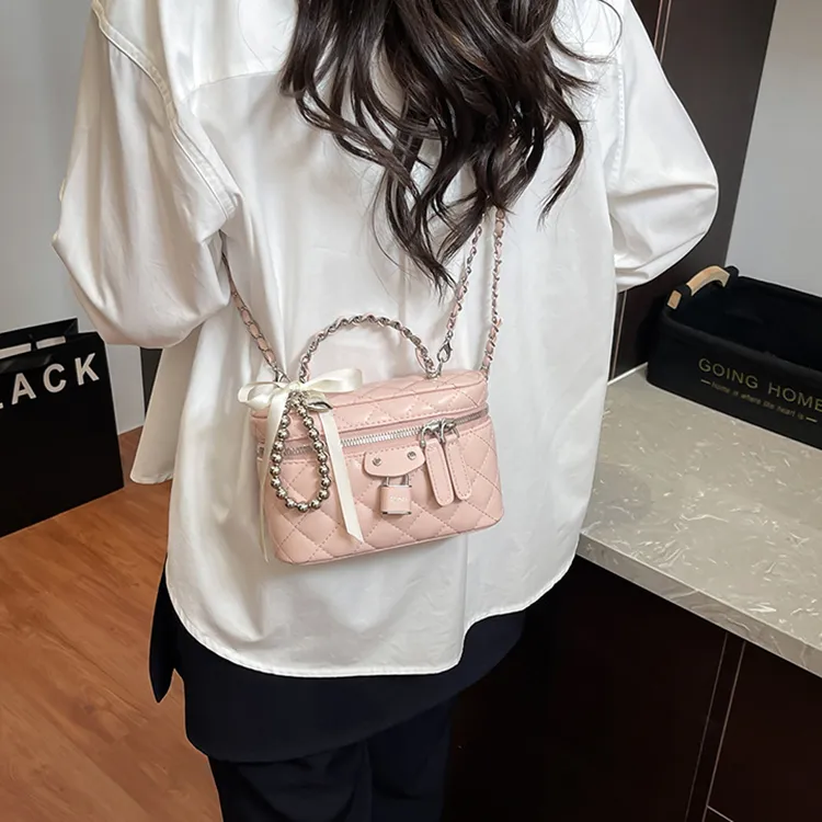 DALO PU One Shoulder Handbag Women's Multicolor-7