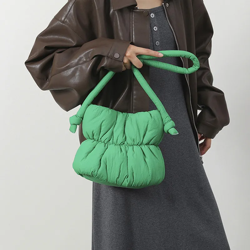 DALO Nylon Bucket Bag Shoulder Bag Women's Multicolor-21