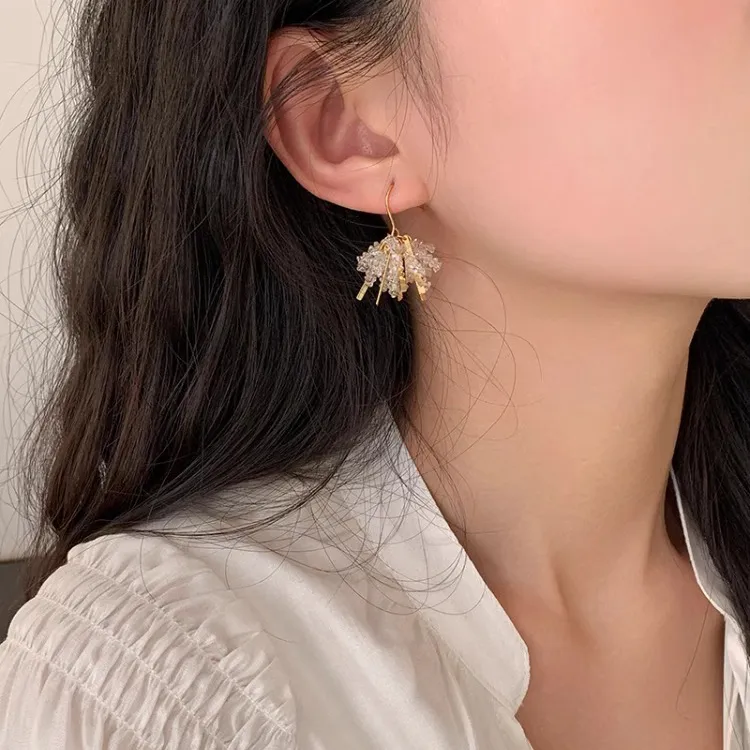 Yi Can Acrylic Earrings Women's-3