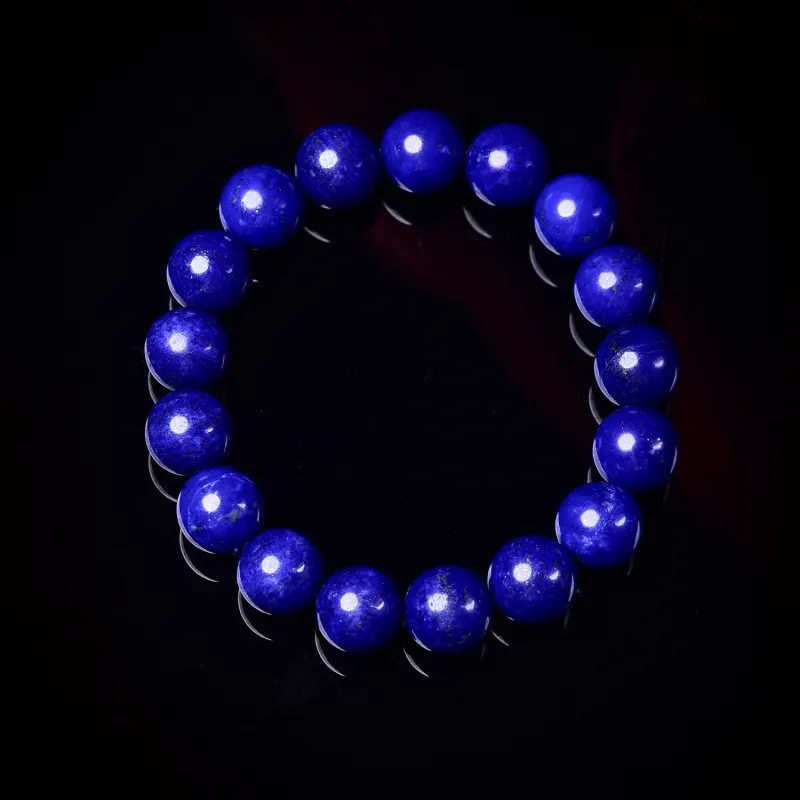 The Call Of The Heart Lapis Lazuli Fine Jade Bracelets Unisex-2