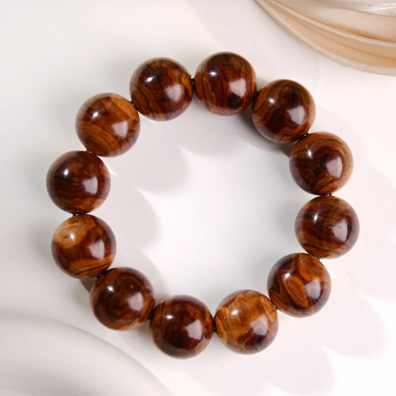 The Call Of The Heart Huanghuali Precious Wood Bracelets Unisex-5