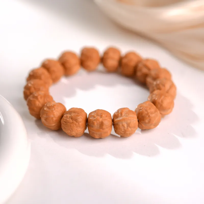 The Call Of The Heart Monkey Head Walnut Bracelets Unisex-2