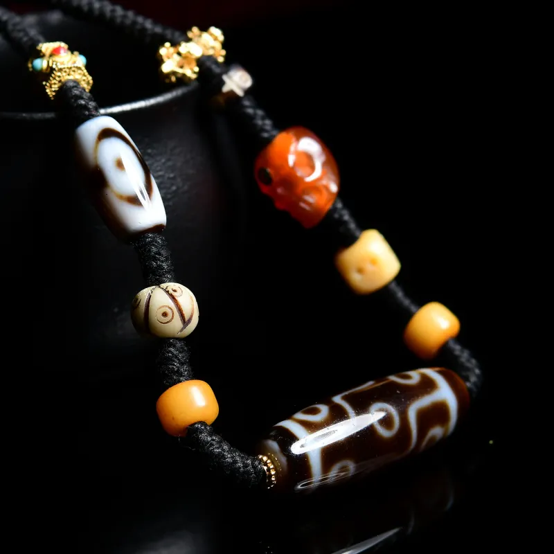 The Call Of The Heart Agate Jade Necklaces Unisex-8