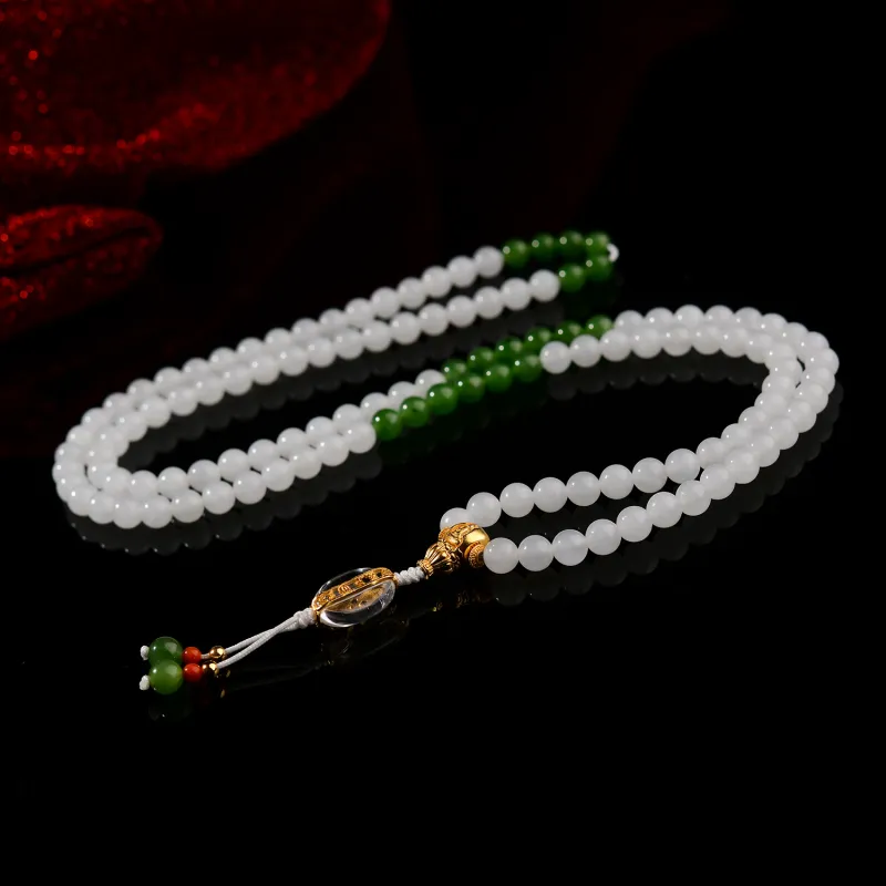 The Call Of The Heart Bracelets White Jade Unisex-4