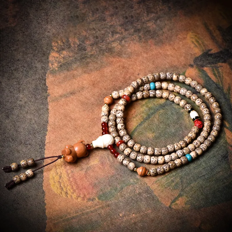 The Call Of The Heart Star Moon Bodhi Seeds Bracelets Unisex-2