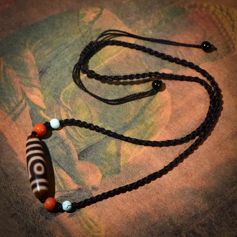 The Call Of The Heart Agate Necklaces Unisex-4