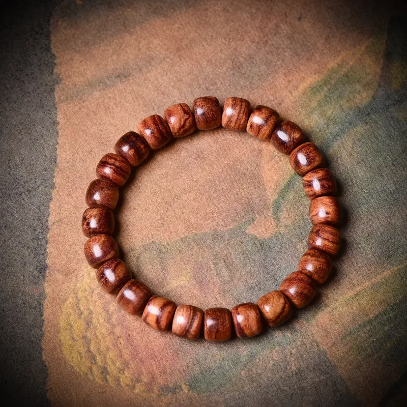 The Call Of The Heart Huanghuali Bracelets Unisex-2