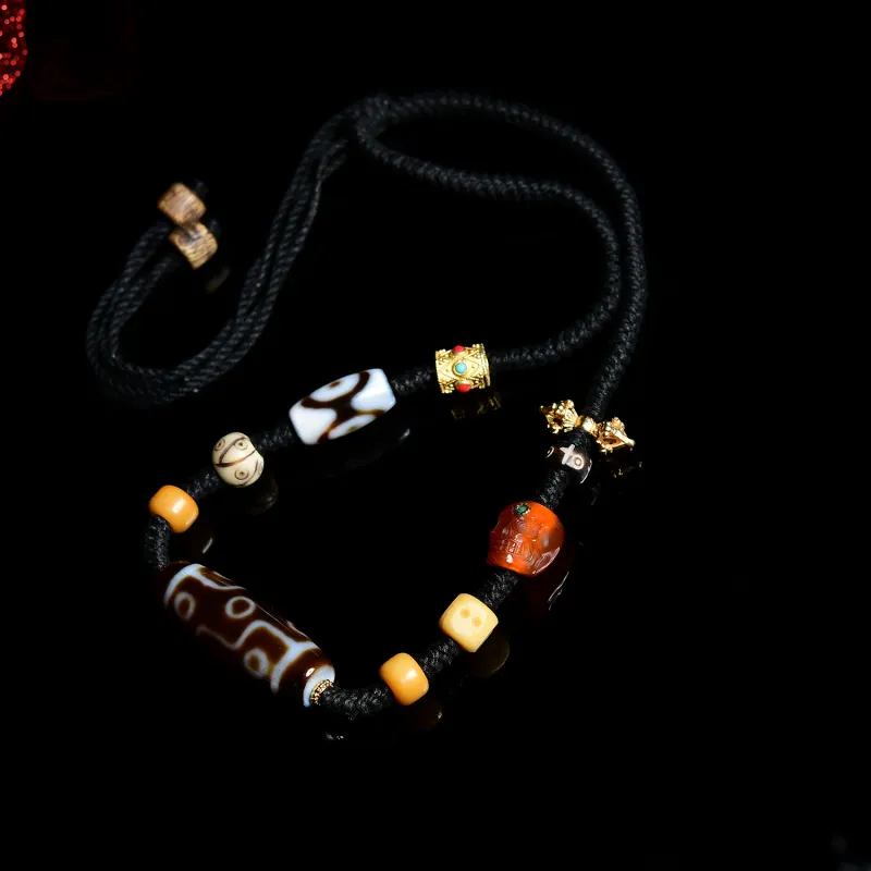 The Call Of The Heart Agate Jade Necklaces Unisex-7