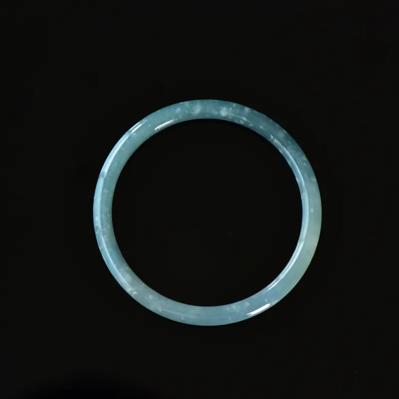 The Call Of The Heart Ice Glutinous Jadeite Bangles Unisex-4
