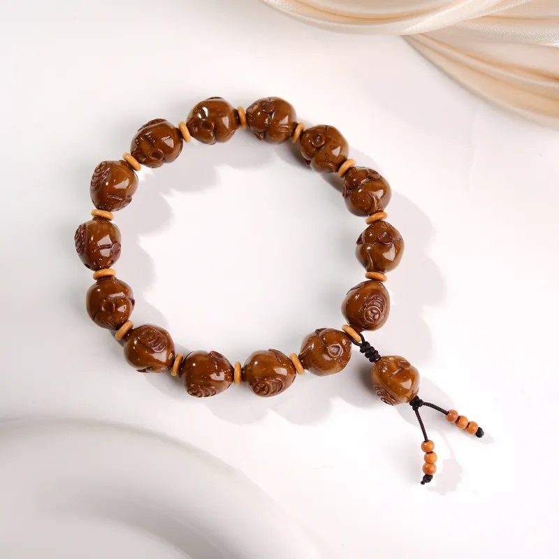 The Call Of The Heart Purple Gold Rat Bracelets Unisex-5