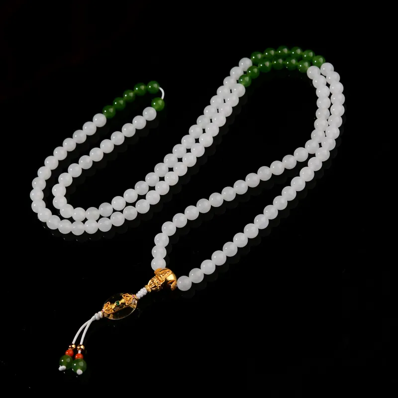 The Call Of The Heart Bracelets White Jade Unisex-2