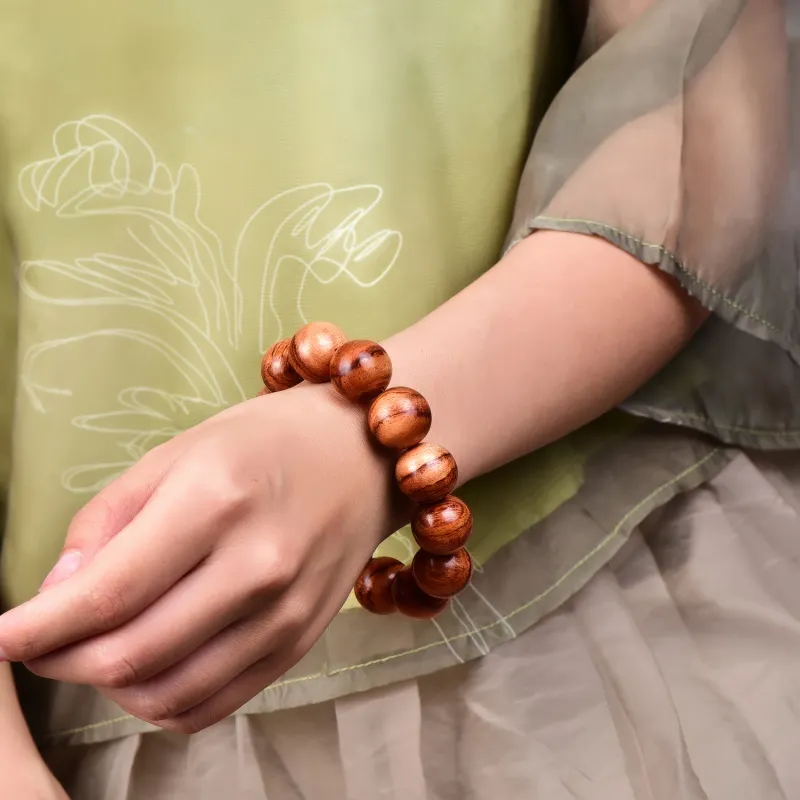 The Call Of The Heart Huanghuali Bracelets Unisex-1