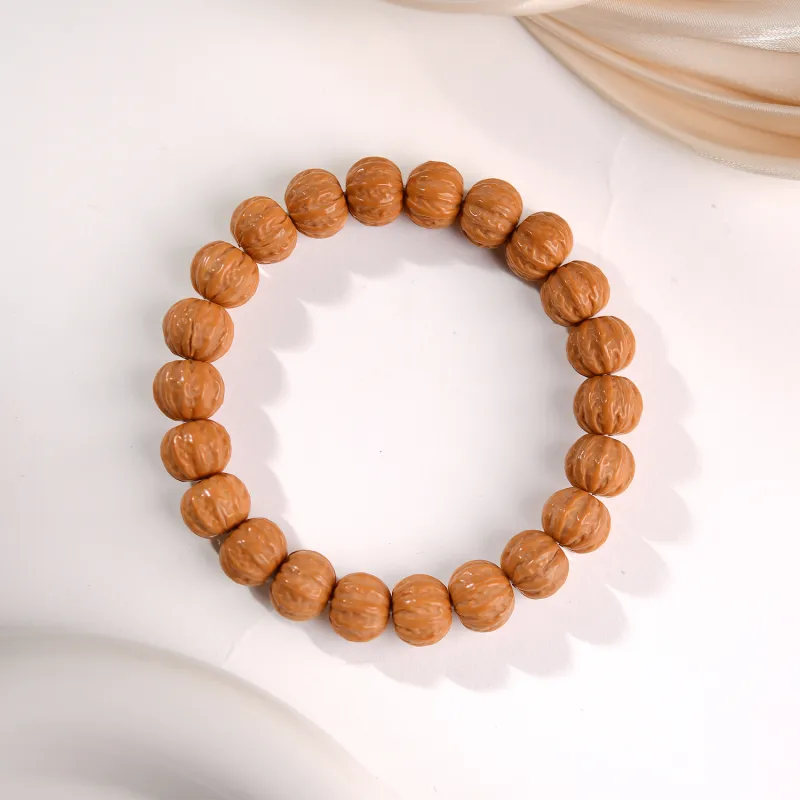 The Call Of The Heart Monkey Head Walnut Bracelets Unisex-5