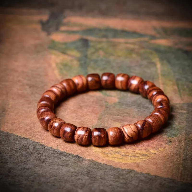 The Call Of The Heart Huanghuali Bracelets Unisex-3