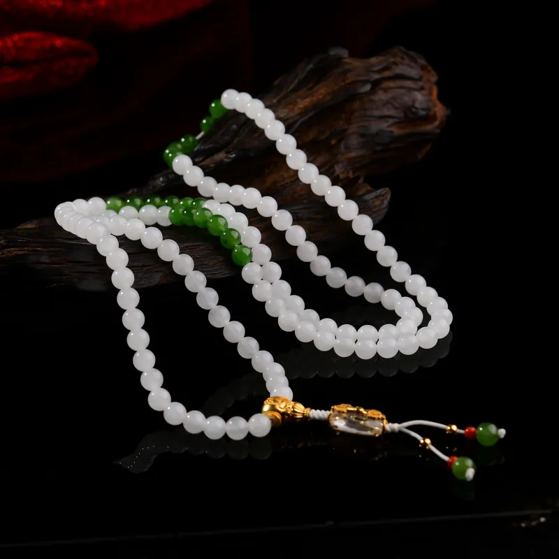 The Call Of The Heart Bracelets White Jade Unisex-5