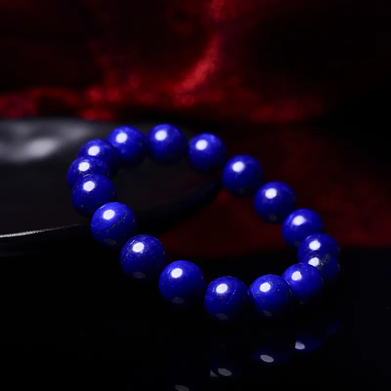 The Call Of The Heart Lapis Lazuli Fine Jade Bracelets Unisex-5