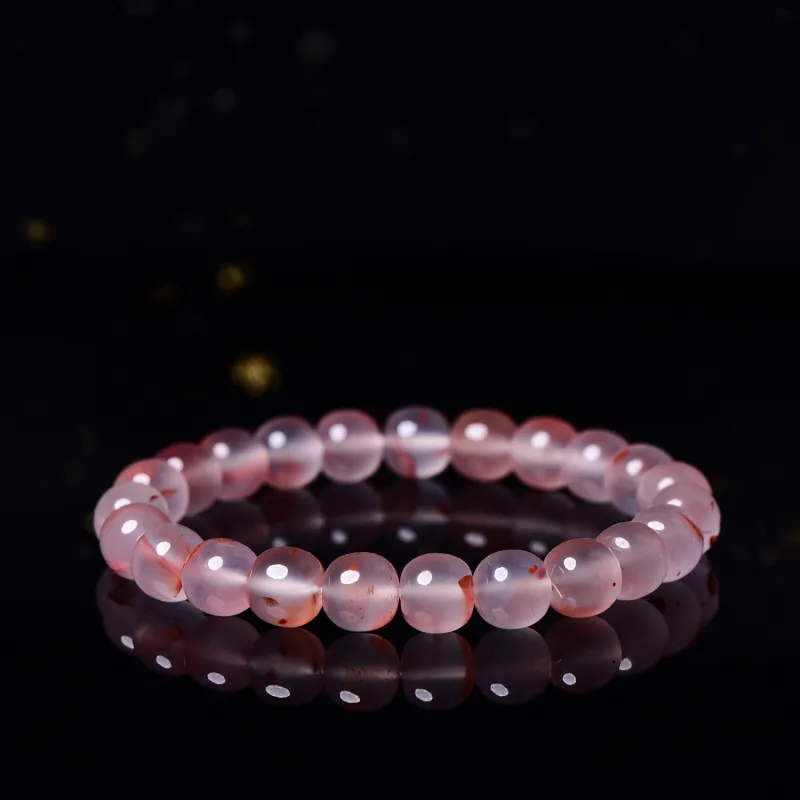 The Call Of The Heart Southern Red Agate Bracelets Unisex-3
