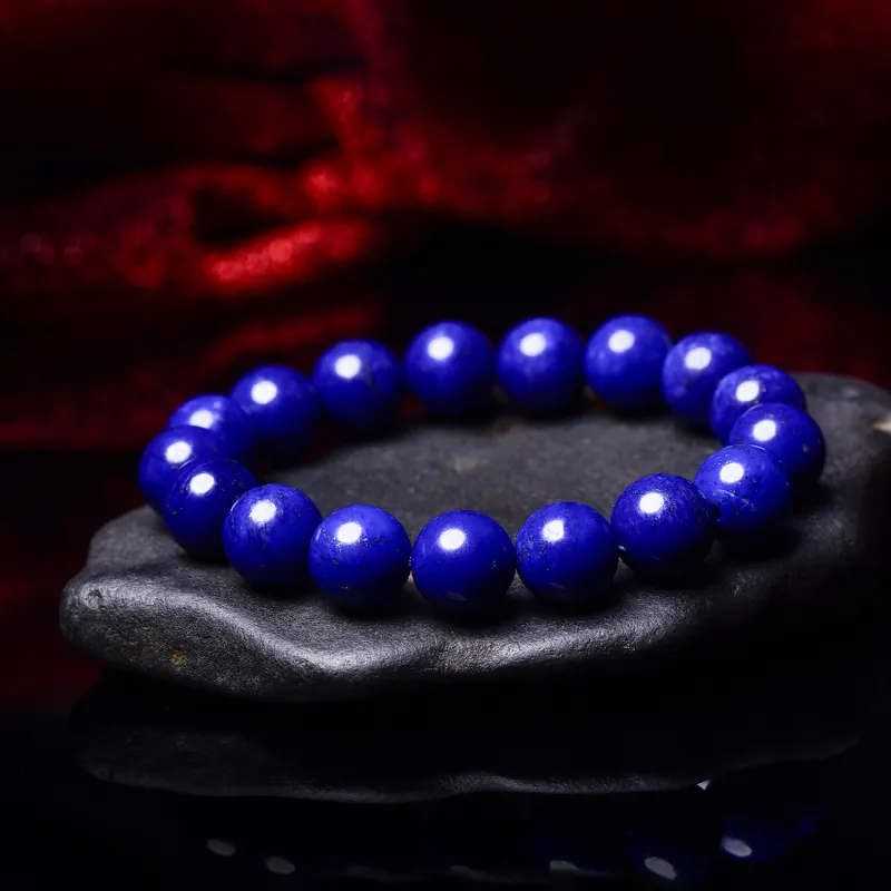 The Call Of The Heart Lapis Lazuli Fine Jade Bracelets Unisex-4