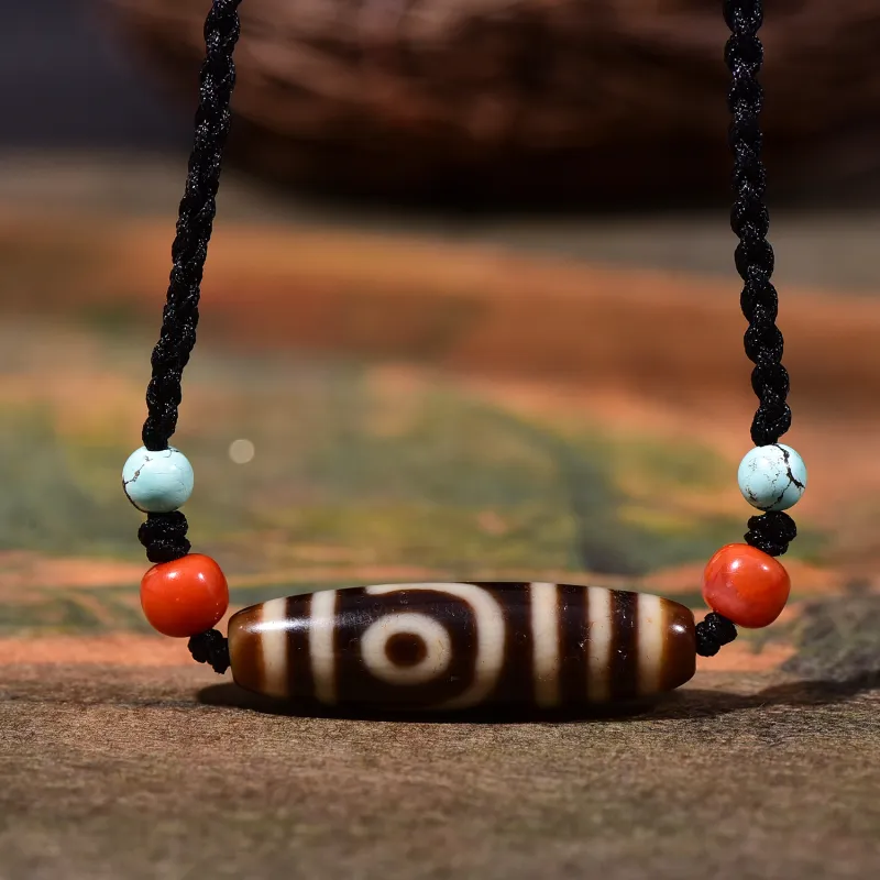 The Call Of The Heart Agate Necklaces Unisex-1