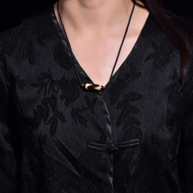 The Call Of The Heart Agate Jade Necklaces Unisex-1
