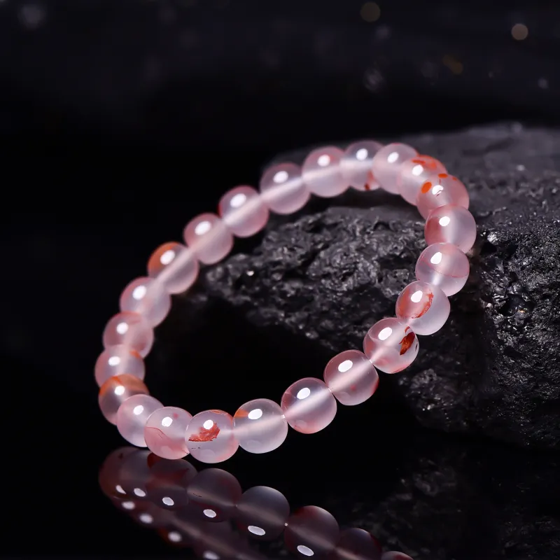 The Call Of The Heart Southern Red Agate Bracelets Unisex-5