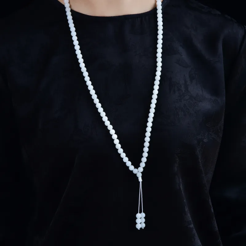 The Call Of The Heart Bracelets White Jade Unisex-2