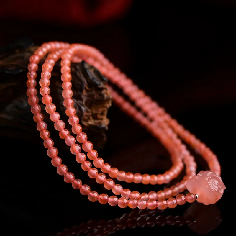 The Call Of The Heart Southern Red Agate Bracelets Unisex-3