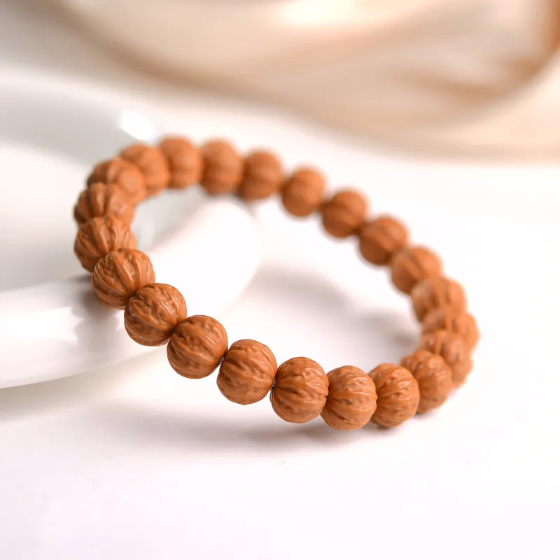 The Call Of The Heart Monkey Head Walnut Bracelets Unisex-3