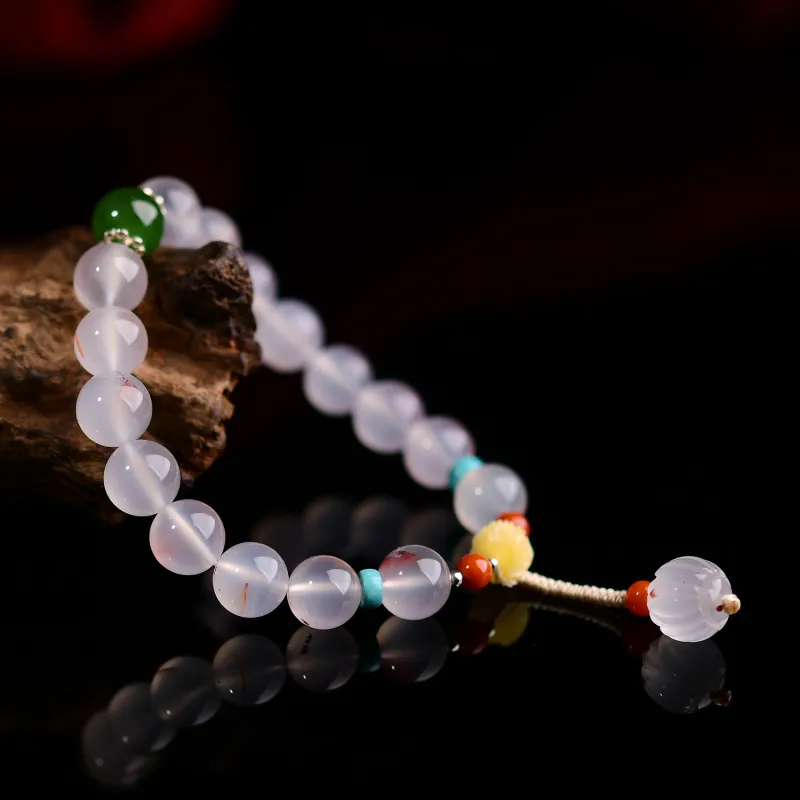 The Call Of The Heart Southern Red Agate Bracelets Unisex-2