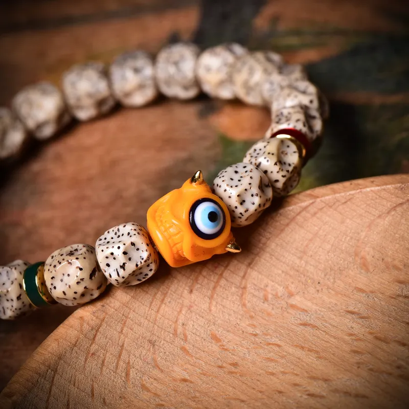 The Call Of The Heart Star Moon Bodhi Seeds Bracelets Unisex-5
