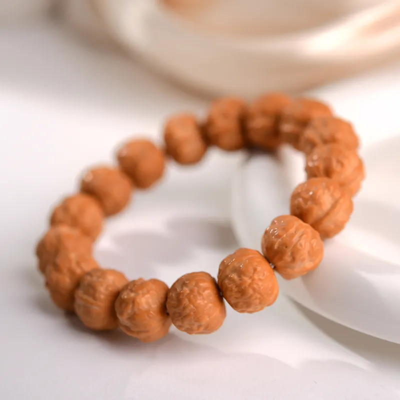 The Call Of The Heart Monkey Head Walnut Bracelets Unisex-5