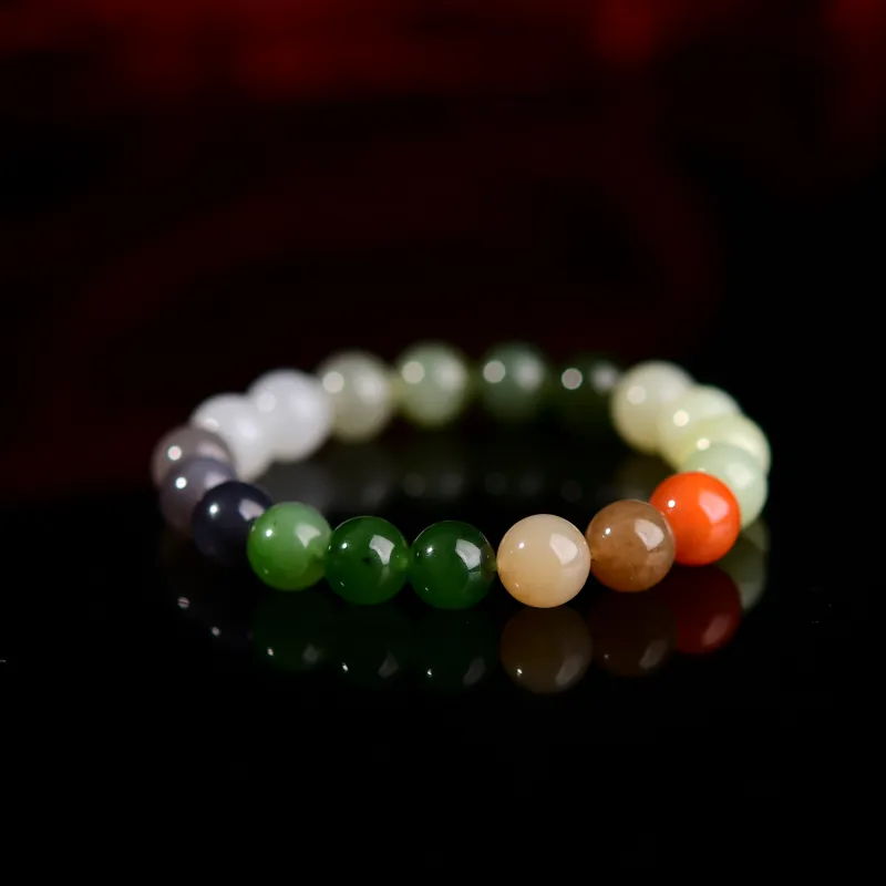 The Call Of The Heart Hetian Jade Bracelets White Jade/Pale Greenish White Jade Unisex-1
