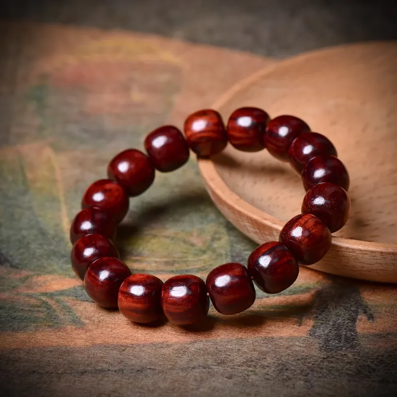 The Call Of The Heart Rosewood Bracelets Unisex-4