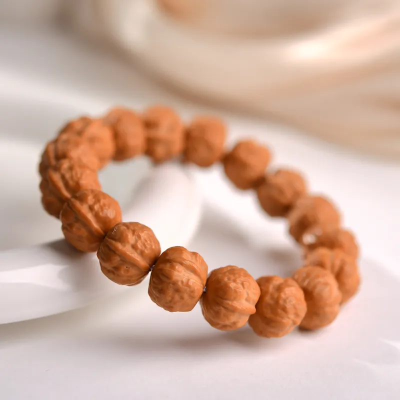 The Call Of The Heart Monkey Head Walnut Bracelets Unisex-4